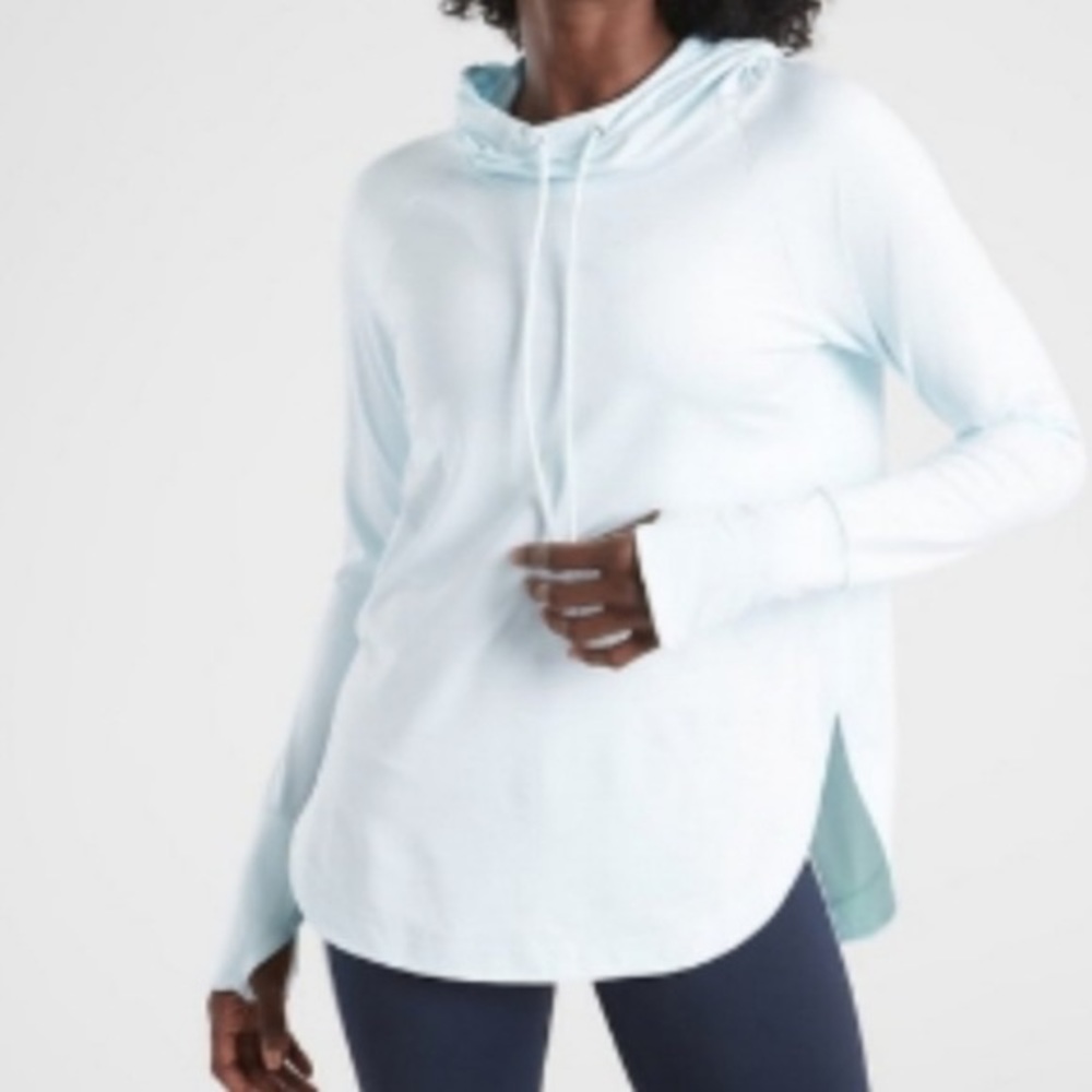 NWOT Athleta Uptempo Hooded Top